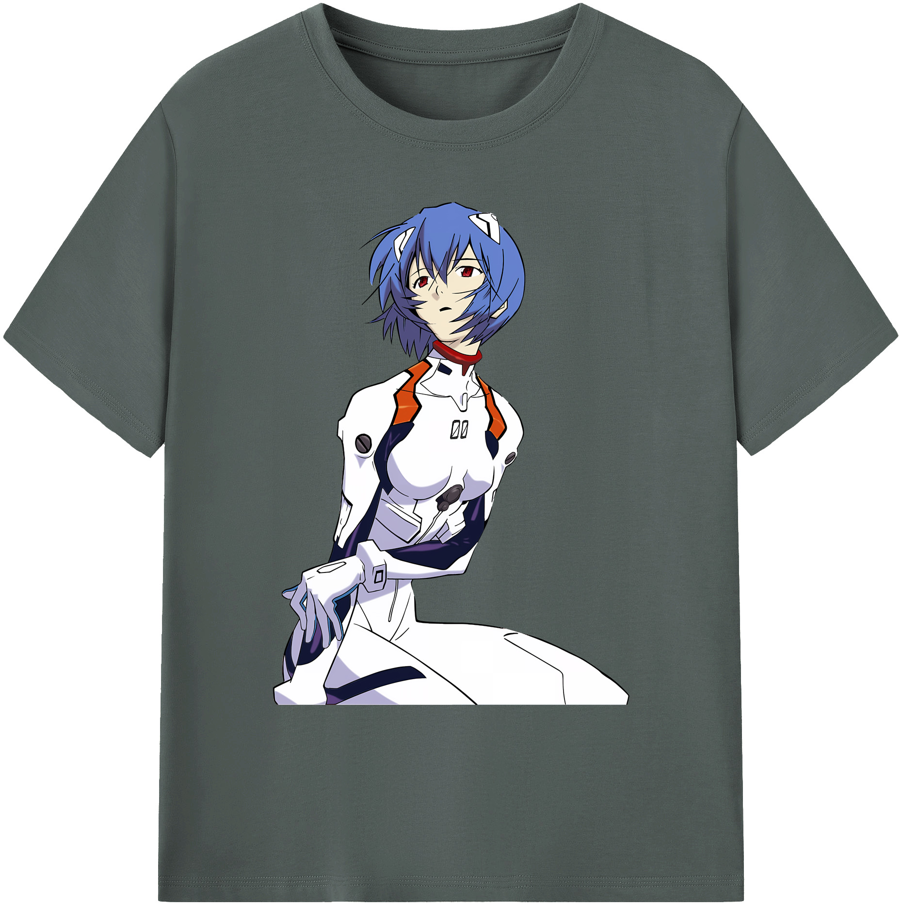 （画像用） EVA 新世紀エヴァンゲリオン 綿100％ メンズ半袖Tシャツ｜肌触りやわらか＆通気性